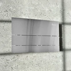 Wc Suspendu|Rea Plaque De Commande T Brush Steel