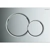 Geberit Plaque de commande WC Sigma01 double touche: chromé brillant