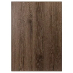 KOLM Plateau laminé chêne chocolat 138 x 80 cm pour bureau, table, table basse