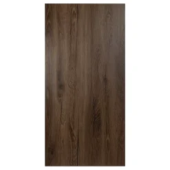 KOLM Plateau laminé chêne chocolat 138 x 68 cm pour bureau, table, table basse
