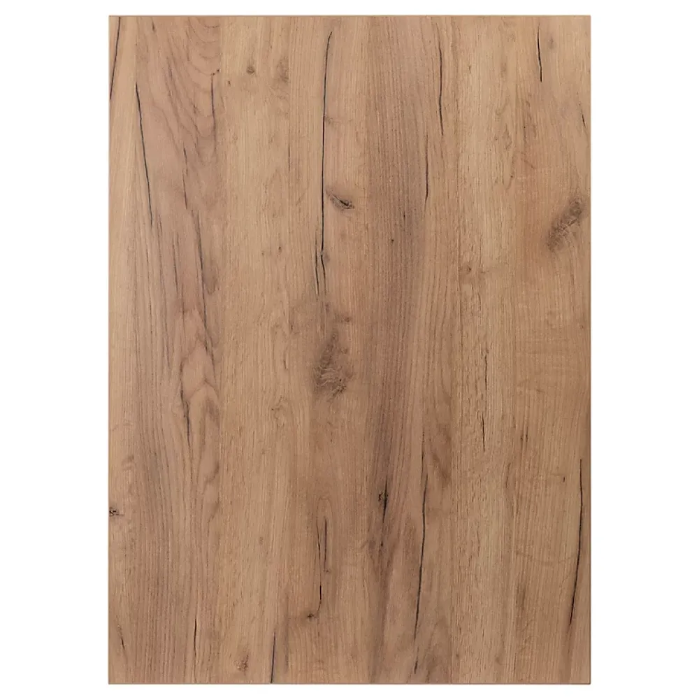 KOLM Plateau laminé chêne craft 120 x 60 cm pour bureau, table, table basse