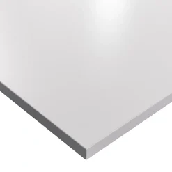 KOLM Plateau laminé gris 90 x 90 cm pour bureau, table, table basse