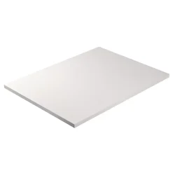Plan De Travail Buanderie|KOLM Plateau laminé gris 138 x 80 cm pour bureau, table, table basse