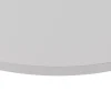 Plan De Travail Buanderie|KOLM Plateau laminé gris rond, diamètre 90 cm, pour bureau, table, table basse