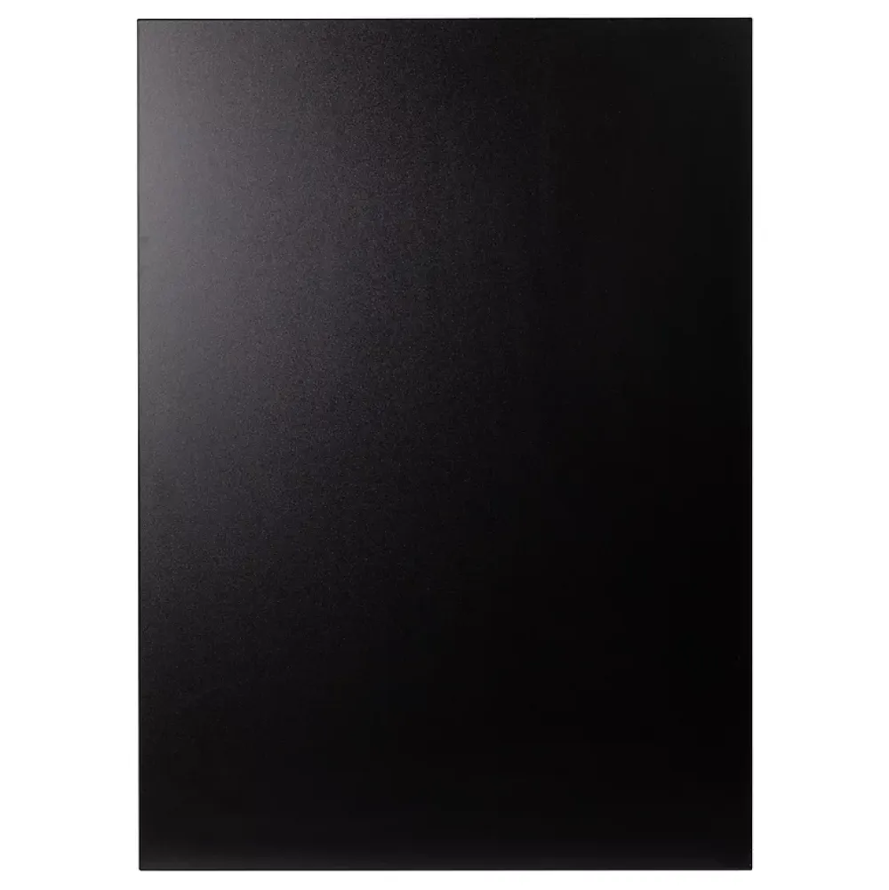 KOLM Plateau laminé noir 138 x 80 cm pour bureau, table, table basse