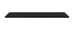 3xE Living Plateau pour armoire de salle de bain, couleur: Noir, dimensions: 100 x 45 x 1,6 cm