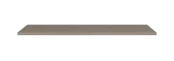 3xE Living Plateau pour armoire de salle de bain, couleur: Chêne Foncé, dimensions: 60 x 45 x 1,6 cm