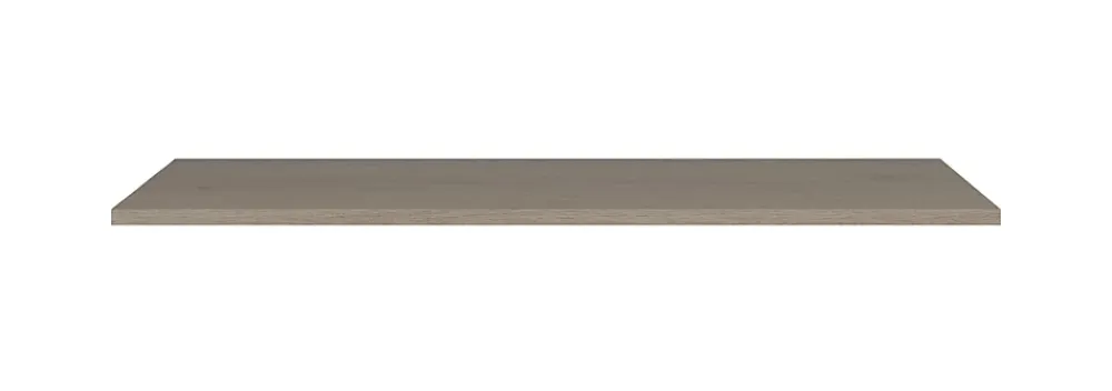 3xE Living Plateau pour armoire de salle de bain, couleur: Chêne Foncé, dimensions: 60 x 45 x 1,6 cm