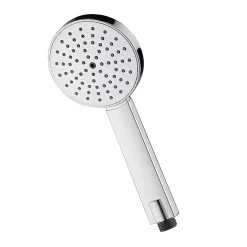 Kibath Poignée de douche manuelle 1 position NAN ronde finition chrome poli en ABS