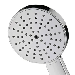 Kibath Poignée de douche manuelle 1 position NAN ronde finition chrome poli en ABS