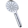 Kibath Poignée de douche ronde 3 positions NIRIA en finition chrome brillant en ABS