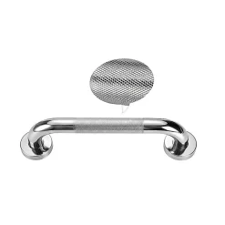 Barre D'Appui|Kibath Poignée de sécurité antidérapante de 30 cm avec finition chromée polie en acier inoxydable