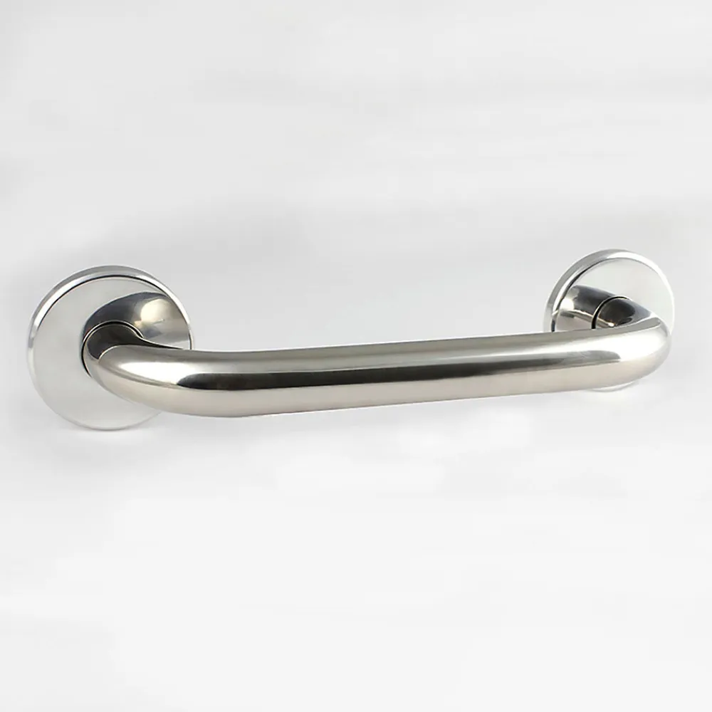 Kibath Poignée de sécurité LISA 30 cm, finition chrome poli, en acier inoxydable