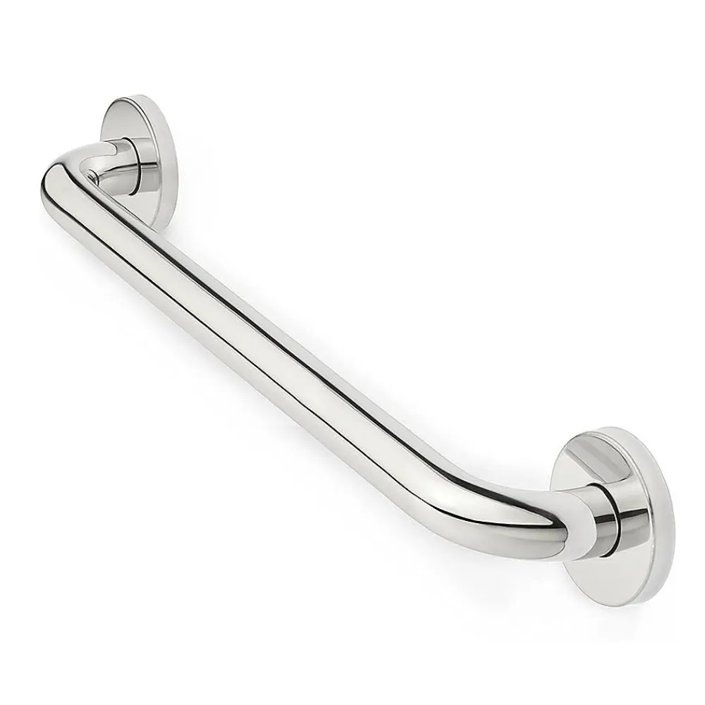 Kibath Poignée de sécurité LISA 40 cm, finition chrome poli, en acier inoxydable