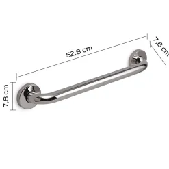 Kiamami Valentina Poignée De Support 45 Cm En Acier Brossé Loto De