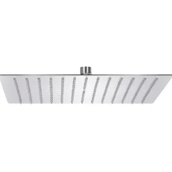 Helloshop26 Pomme de douche pluie 30x30 cm argente