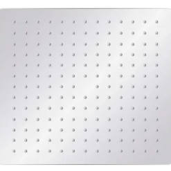 Helloshop26 Pomme de douche pluie 30x30 cm argente