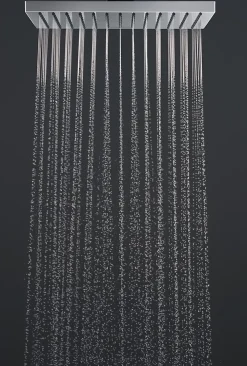 Pommeau De Douche, Flexible Et Barre De Douche|Hansgrohe Pommeau de douche 1 jet, carré, chrome, Vernis Blend
