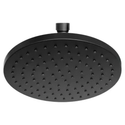 Pommeau De Douche, Flexible Et Barre De Douche|GoodHome Pommeau de douche 1 jet rond, noir, Cavally