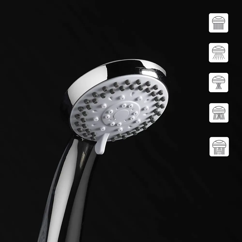 Douceur D'Intérieur Pommeau de douche 5 jets - Chromé