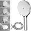 Auralum Max Pommeau de douche avec 4 en 1 avec Fonction Spray Pomme de douche + 1.5m flexible Kit de douche