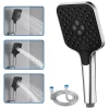 Auralum Max Pommeau de douche avec 3 modes de jet Pomme de douche + 1.5m flexible Kit de douche