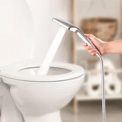Auralum Max Pommeau de douche avec 3 modes de jet Pomme de douche + 1.5m flexible Kit de douche