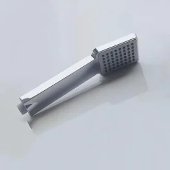 Pommeau De Douche, Flexible Et Barre De Douche|Deko Pommeau de douche carré grand diamètre exquis simple haut de gamme argent haute pression économie d'eau
