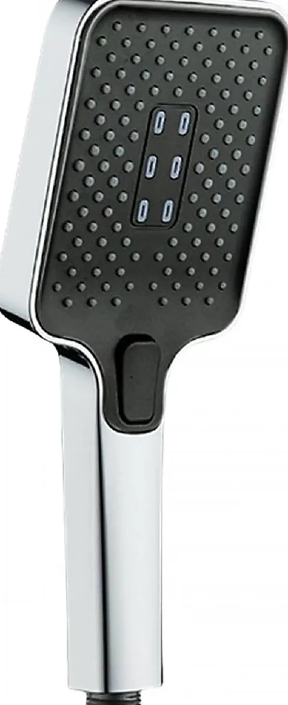 Deko Pommeau de douche carré haute pression avec 3 modes de pulvérisation, économie d'eau
