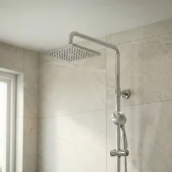 Cooke & Lewis Pommeau de douche chrome Mukda