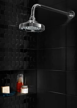 Pommeau De Douche, Flexible Et Barre De Douche|Cooke & Lewis Pommeau de douche chrome Maria