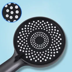 Deko Pommeau de douche domestique, pommeau de douche à main, pommeau de douche, gris pistolet