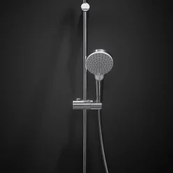 Pommeau De Douche, Flexible Et Barre De Douche|Hansgrohe Pommeau de douche Crometta 2 jets coloris blanc en plastique ABS et polypropylène