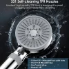Pommeau De Douche, Flexible Et Barre De Douche|Deko Pommeau de Douche Haute Pression, Pommeau de Douche Economie Deau avec 5 Modes de Jet Pression d'eau Réglable Pommeau de , Chrome