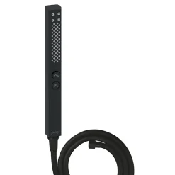 Pommeau De Douche, Flexible Et Barre De Douche|Jacob Delafon Pommeau de douche Shift+ carré 2 jets noir mat + flexible
