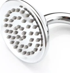 Deko Pommeau de douche traditionnel en laiton chromé et céramique de pour salle de bain