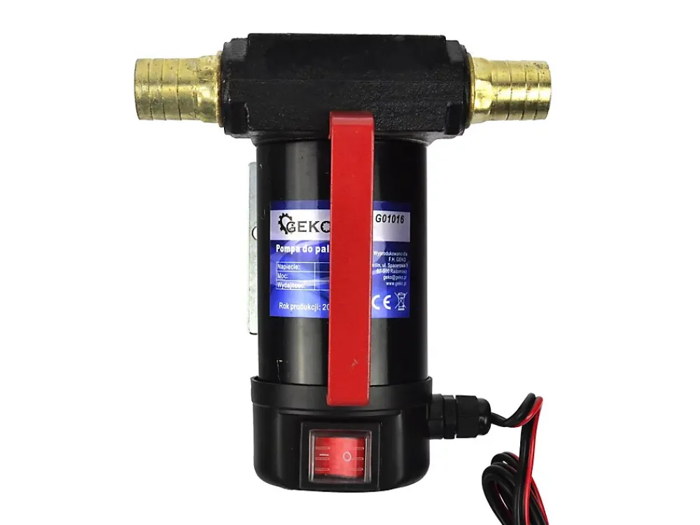 Geko Pompe À Carburant 24V Mini Pour Diesel Et Huile De Chauffage