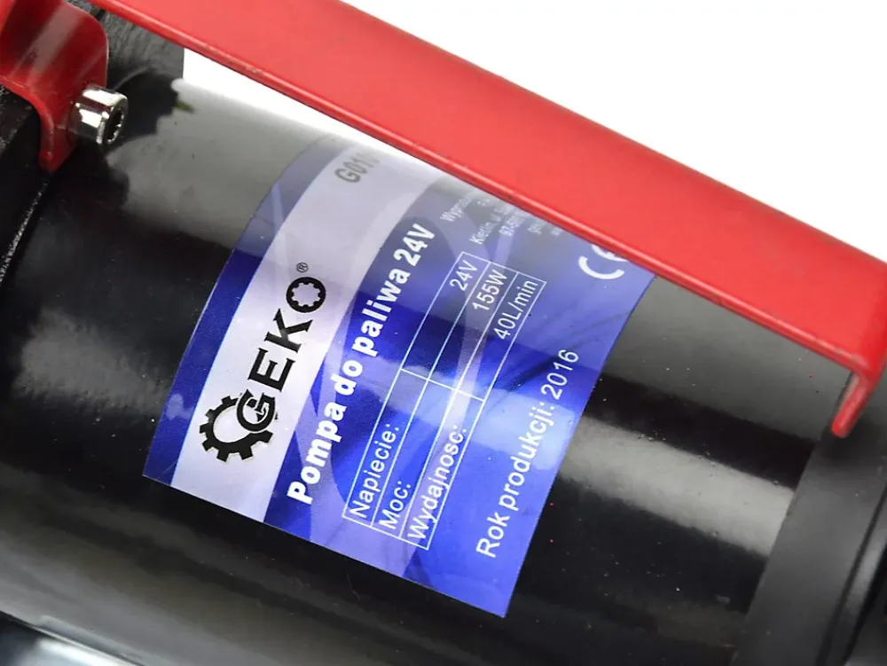 Geko Pompe À Carburant 24V Mini Pour Diesel Et Huile De Chauffage