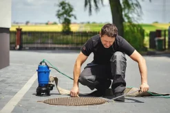 Wc Chimique Et Broyeur|Geko Pompe À Eaux Usées Avec Déchiqueteur WQD 550W Vert