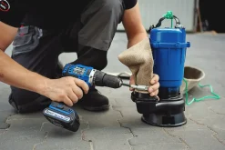 Wc Chimique Et Broyeur|Geko Pompe À Eaux Usées Avec Déchiqueteur WQD 550W Vert