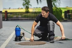 Wc Chimique Et Broyeur|Geko Pompe À Eaux Usées Avec Déchiqueteur WQD 550W Vert