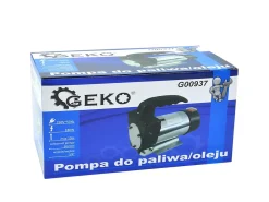 Geko Pompe De Carburant Et Huile 230V Puissance 180W Débit 50 Litres Par Minute