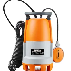 Wc Chimique Et Broyeur|Fuxtec Pompe de relevage eaux usées - FX-TP1750 - 750W débit 12000 litres par heure