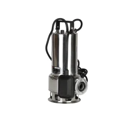Fuxtec Pompe de relevage eaux usées - FX-TP11100 - INOX 1100W débit 15000 litres par heure