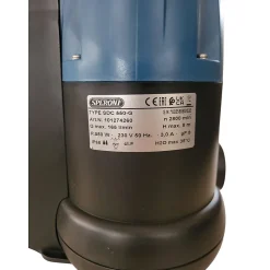 Speroni Pompe flotteur intégré SDC 550G
