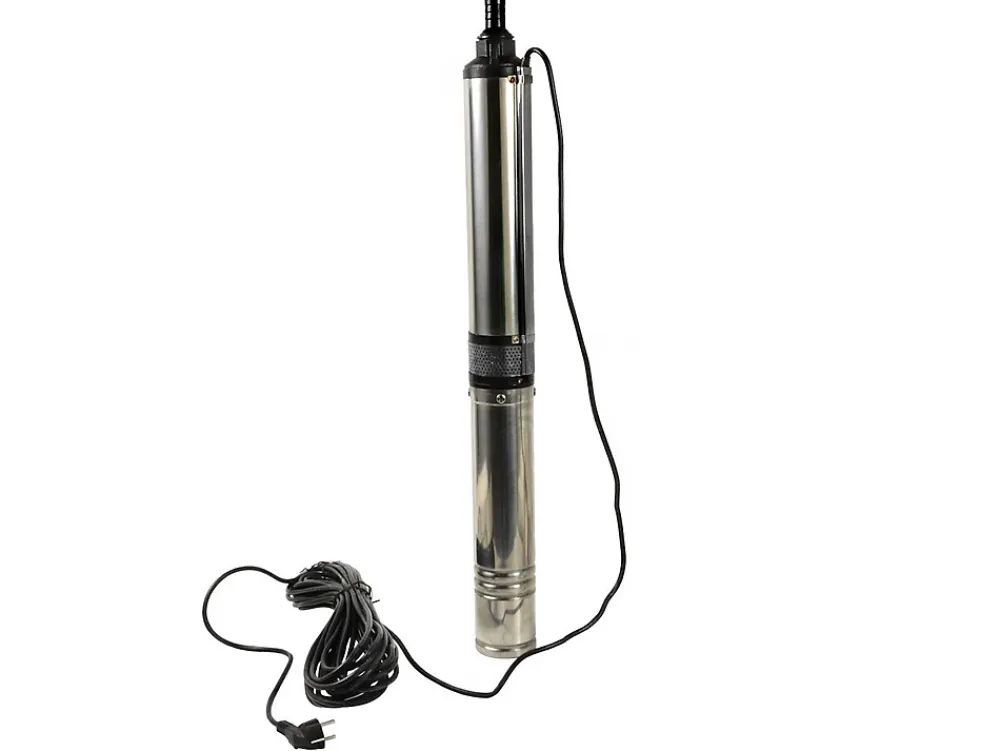 Wc Chimique Et Broyeur|Geko Pompe Immergée Pour Puits QJD-2-42/10 0,6 Kilowatt 60 L/min 42 m 90 mm
