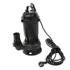 Geko Pompe WQD 550W Avec Broyeur Pour Eaux Sales Noire Robuste