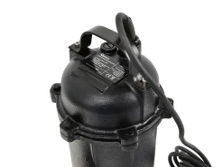 Geko Pompe WQD 550W Avec Broyeur Pour Eaux Sales Noire Robuste