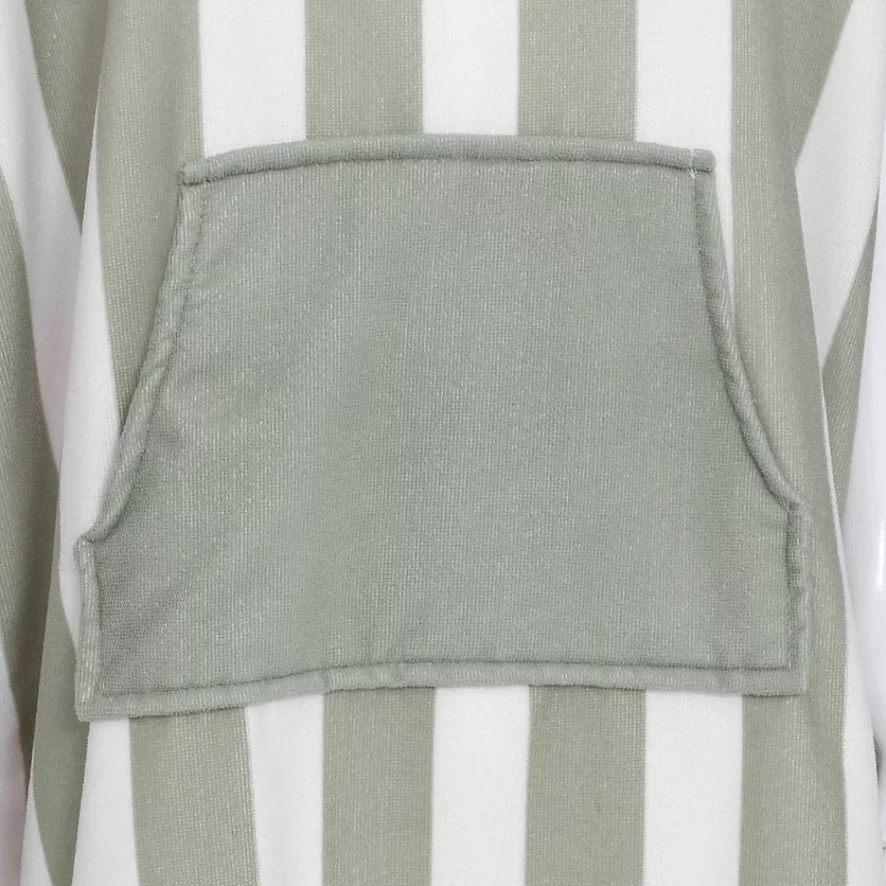 Atmosphera Créateur D'Intérieur Poncho de plage Wili vert céladon 80x100cm - Atmosphera