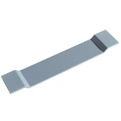Bernstein Pont de baignoire en fonte minérale PB4208 - 85x16cm - Gris mat